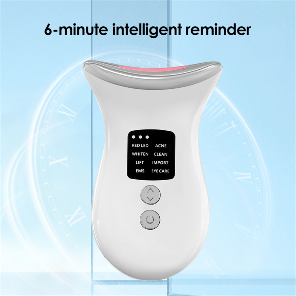 Exogio Light Ems Ipl Neck Lifting And Tighten Massager Electric Microcurrent