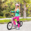 Pink Kids Scooter with Adjustable Handlebar & Dual Brakes 4