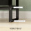 Industrial Two-Drawer Nightstand - Steel Frame, 60x50x30cm 7