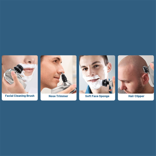 7D Magnetic Bald Shavers for Men Detachable Shaver Heads 1