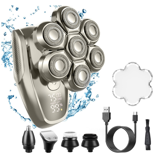 7D Magnetic Bald Shavers for Men Detachable Shaver Heads 2
