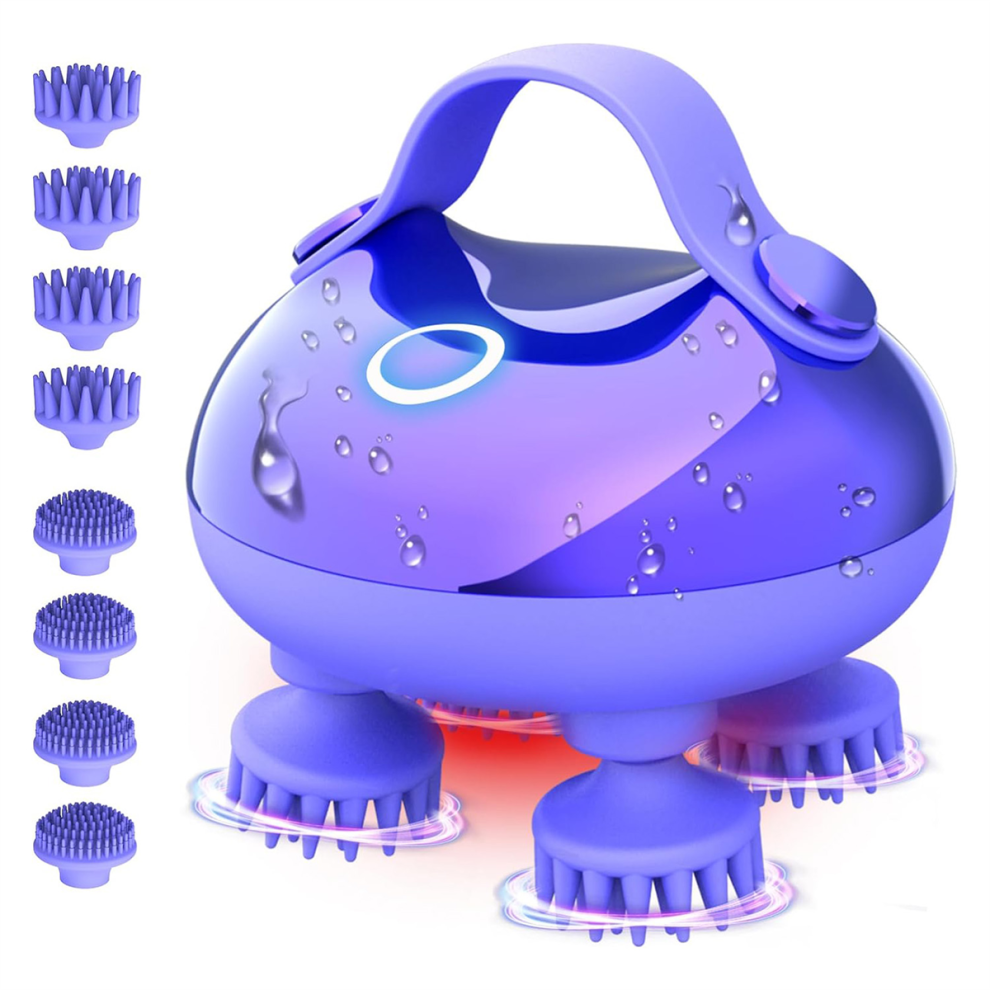 Exogio Electric Scalp Massager,Portable Massager Hair Growth