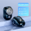 Electric Shaver USB Rechargeable Digital Display Mini Travel Shaver,C 5