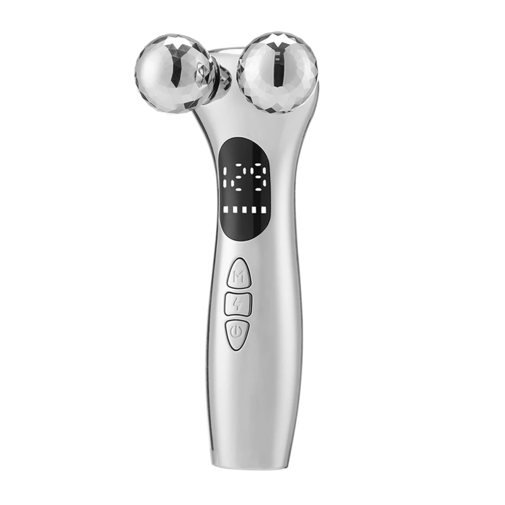 Exogio Beauty Instrument Led Display Face Lift Roller Massager