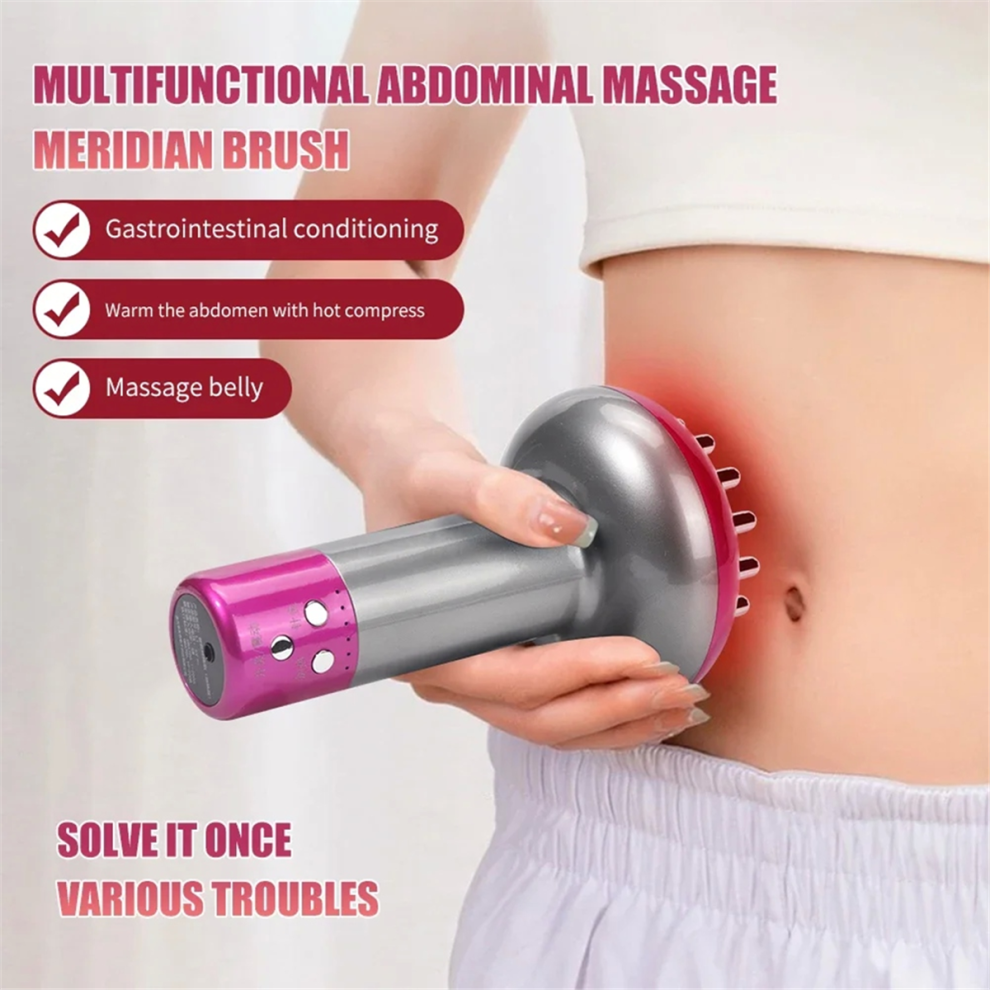 Exogio Gray Electric Meridian Body Massager Vibrate Guasha Anti Cellulite (Gray)
