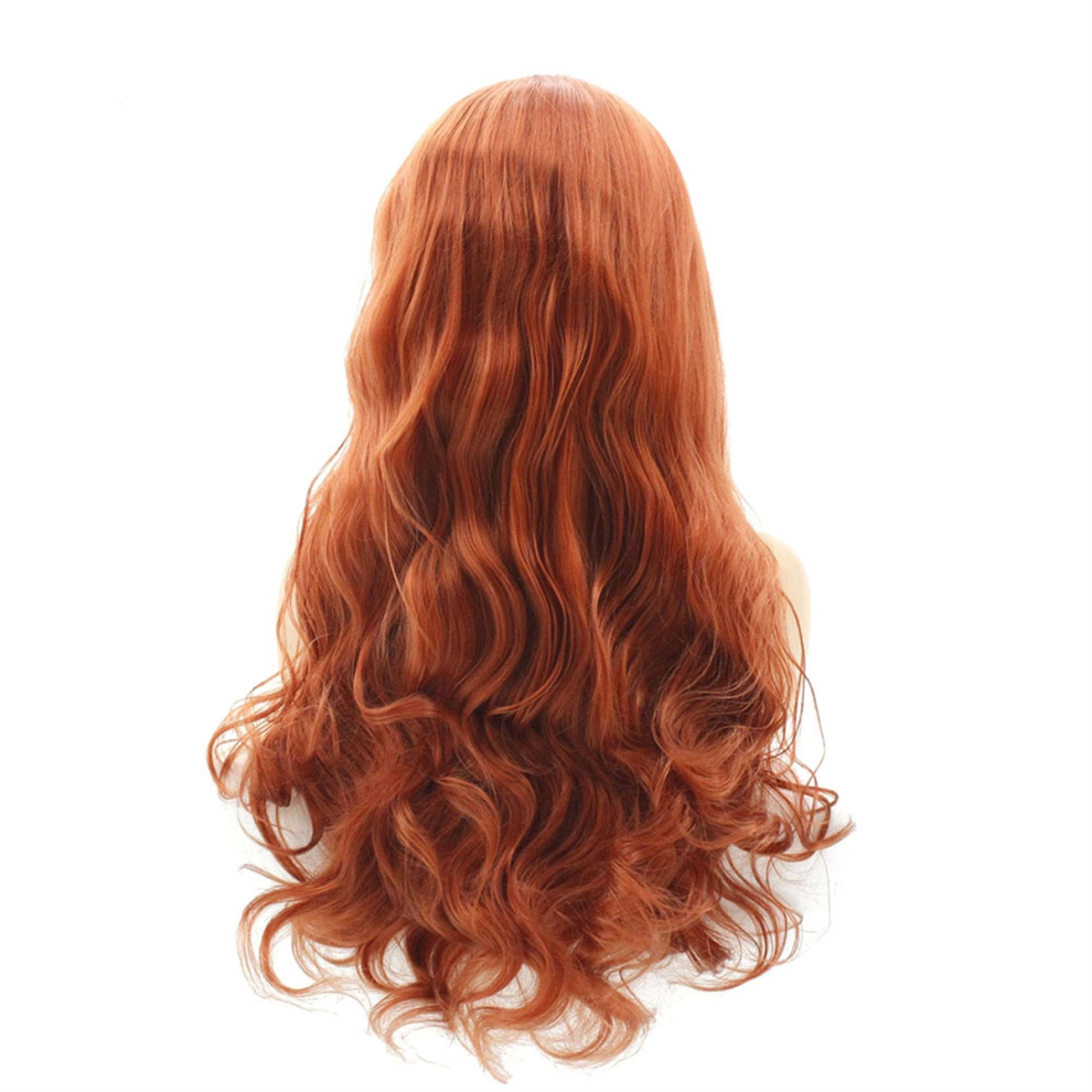 Exogio 24 Inches Lace Front Kinky Straight- Feeling Synthetic Wig
