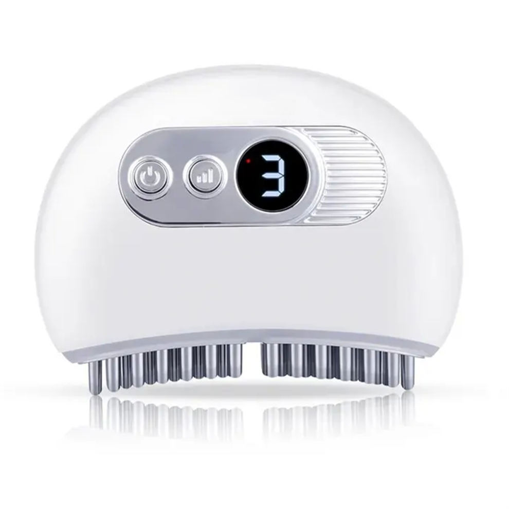 Exogio Red/Light Electric Muscle Massager Vibration Ems Stimulator