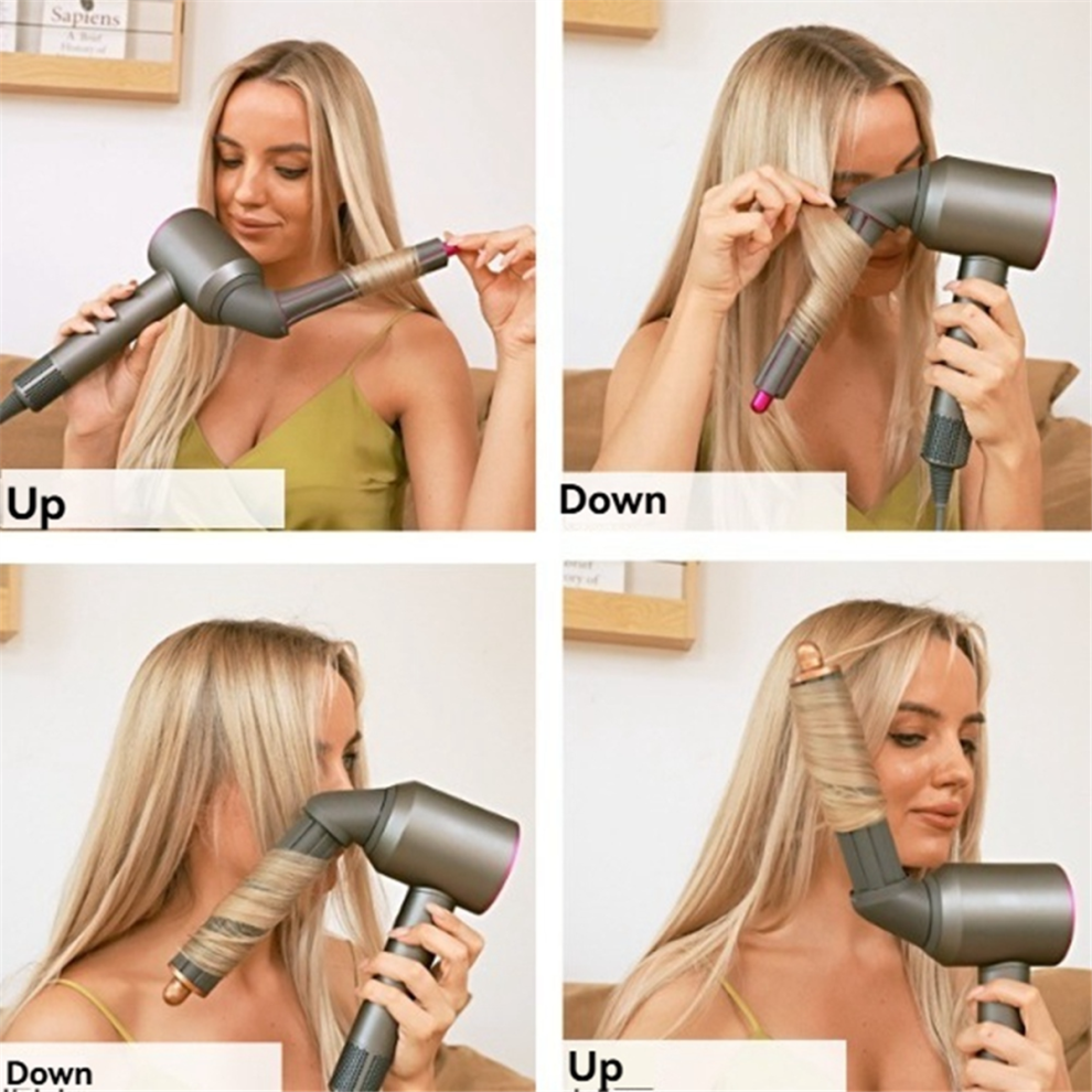Exogio For With Adapter Convert Curling Iron Into Hair Dryer B