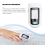 Finger Clip Oximeter Bluetooth Digital Blue 4
