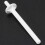 60Pcs Nose Wax Stick Applicator Spatulas Plastic Hair Removal 8