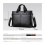 LINGZHIDAISHU Men's Briefcase High-Quality Handbag Brown 7
