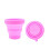 4Pcs/Set Menstrual Cup for Silicone S Pink 5