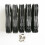 5 Pcs Fusion Fin Box 1 Center Fin+4 Side Fins Surf Plugs 0+5+9 Degree 6
