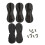 5 Pcs Fusion Fin Box 1 Center Fin+4 Side Fins Surf Plugs 0+5+9 Degree 5