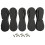 5 Pcs Fusion Fin Box 1 Center Fin+4 Side Fins Surf Plugs 0+5+9 Degree 4