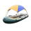 Sunscreen Oxford Cloth Sunshade Awning for Kayaking Surfing 4