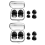Ear Plugs for Noise Reduction Waterproof Silicone Plug, Black 1