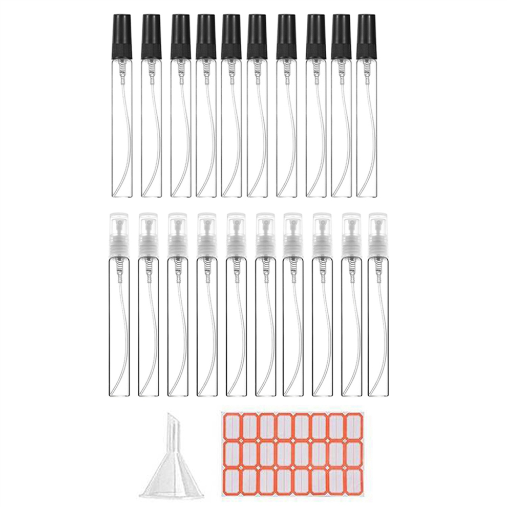 Exogio 20Pcs 10Ml Bottles Small Cosmetic Atomizer Perfume