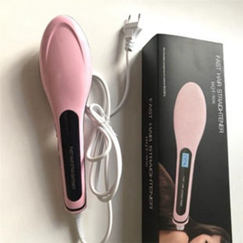 Fast Hair Straightener Heating Straight Brush EU Plug 2
