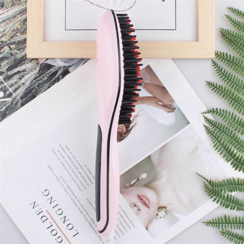 Fast Hair Straightener Heating Straight Brush EU Plug 1