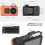 4K Underwater Camera with Dual Screens Selfie 48MP Autofocus 8
