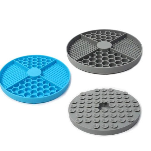 Pet Supplies Silicone Licking Mat Cat Slow Feeder With Suction Cup