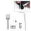 Surfboard Fin Screws Kits Lock Stainless Steel Surfing 3