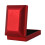 LED Box Rubber + Plush Pendant Case for Jewelry Display Gift (Red) 11