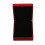 LED Box Rubber + Plush Pendant Case for Jewelry Display Gift (Red) 7