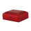LED Box Rubber + Plush Pendant Case for Jewelry Display Gift (Red) 6