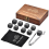 9 Whiskey Rocks with Wooden Box 4