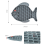 Cats Slow Feeder Fish Shaped Lick Mat 5