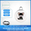 Pet Anti Lost GPS Tracker Bluetooth Smart Waterproof Locator,Cat 5