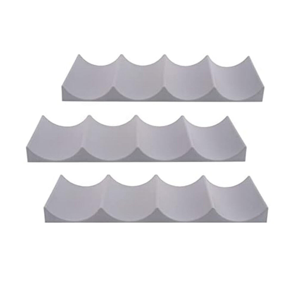 3Pcs Red Wine Display Stacking Bottle Rack for Kitchen Bar Hotel,Gray-image-OPC-PJ26FJZ-NEW