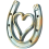 Handmade Horseshoe, Cast Horseshoe Wall Decor, B 3