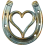 Handmade Horseshoe, Cast Horseshoe Wall Decor, B 1