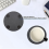 6Pcs Round Drink Coasters, 4Inch Rock Stone Coasters Bulk 5