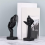2 PCS Statue, Black Abstract Art Sculpture Modern Decoration 4