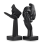 2 PCS Statue, Black Abstract Art Sculpture Modern Decoration 2