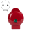 Electric Nonstick Waffle-Maker,Compact Design Sandwich,Red EU Plug 3