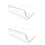 Soda Can Dispenser 4PCS Clear Organizer for Pantry, Refrigerator 3