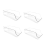 Soda Can Dispenser 4PCS Clear Organizer for Pantry, Refrigerator 2