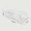 Soda Can Dispenser 4PCS Clear Organizer for Pantry, Refrigerator 4
