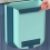 Kitchen Compost Bin, Hanging Countertop Trash Can 4