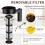 Cold Brew Coffee Maker, 40 Oz Iced Pitcher Black 6