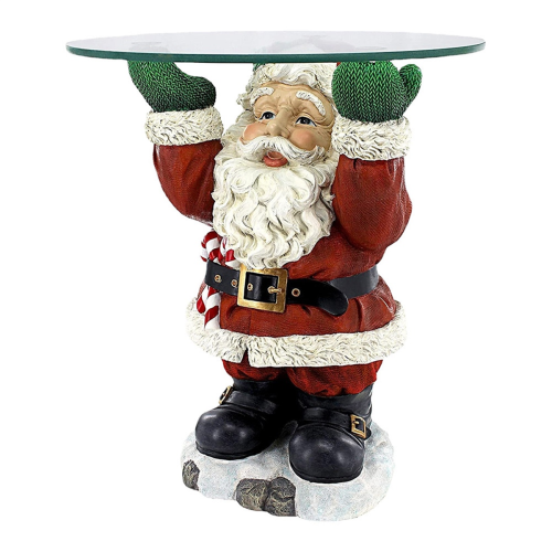 Christmas Santa Clau Snack Tray Rack Fun Decorations 1