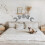 5Pcs Wooden Moon Wall Decor for Home Creatives Cycle 7