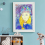 Kids Art Frames Front Opening Artwork Display Storage (White) 5