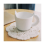 4PCS 8.6 Inch Doilies Crochet Round Lace (White) 8
