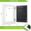 Kids Art Frames Front Opening Artwork Display Storage (White) 7